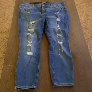 Torrid Bombshell Skinny Jeans Size 18XS Have 2 pairs available!